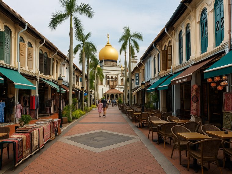 Bussorah Street: Heritage, Architecture, and Flavor in the Heart of Kampong Glam