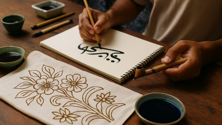 Calligraphy & Batik Workshops: Where Hands Learn the Language of Heritage