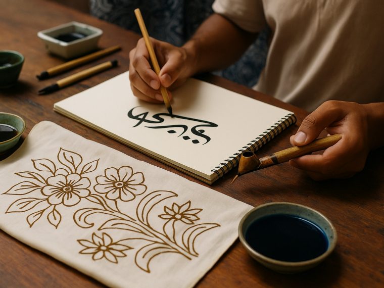 Calligraphy & Batik Workshops: Where Hands Learn the Language of Heritage