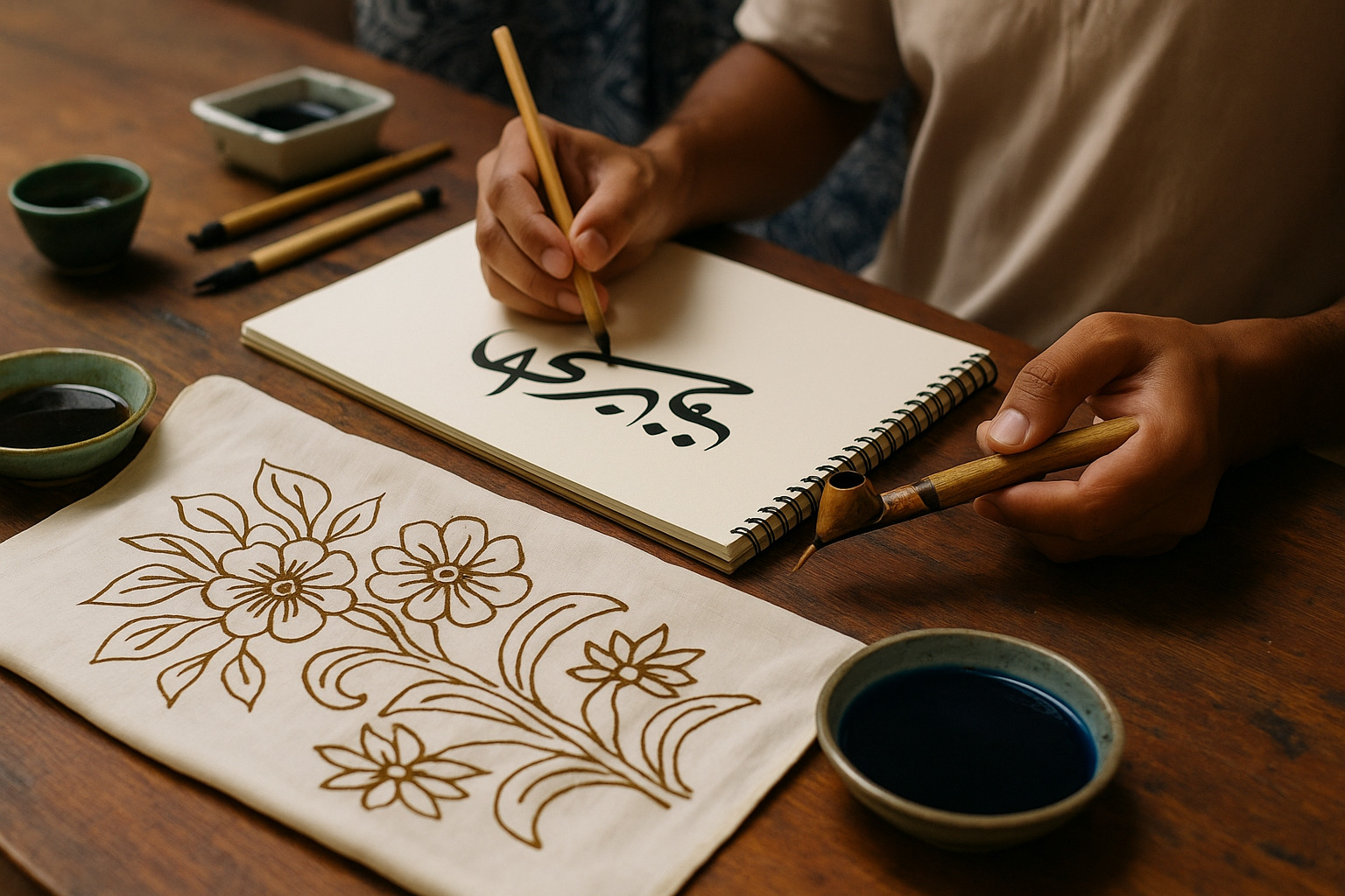 Calligraphy & Batik Workshops: Where Hands Learn the Language of ...