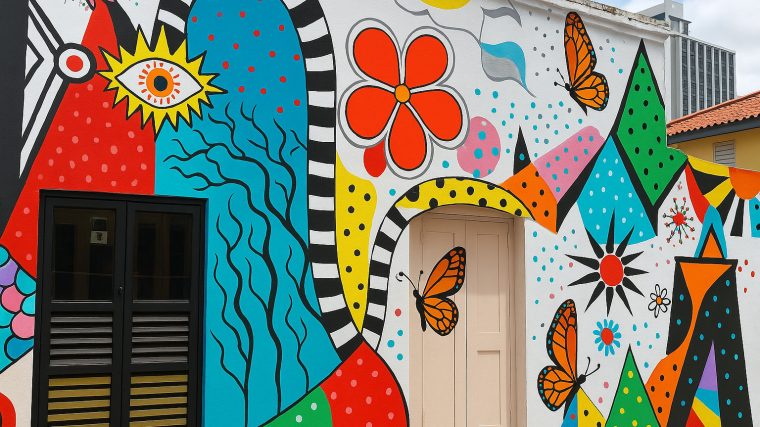 Gelam Gallery - Singapore’s Outdoor Art Gallery Transforms Muscat Street