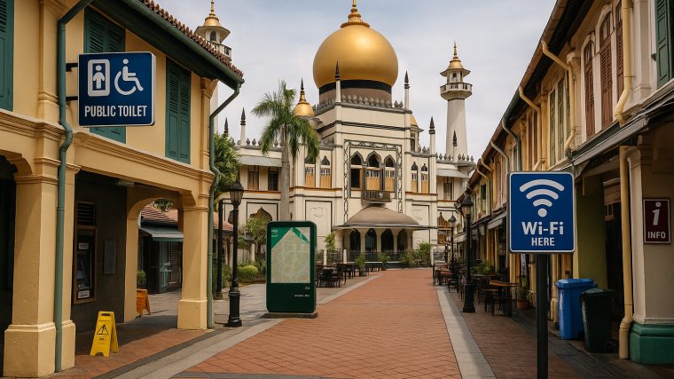 Visitor Essentials in Kampong Gelam: Accessibility, Etiquette, Amenities, and Wi-Fi Tips