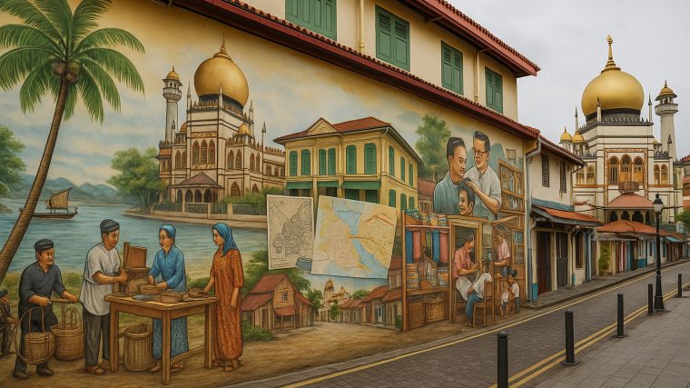 Wall Murals in Kampong Gelam: Stories in Paint Across Singapore’s Heritage Quarter