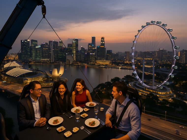 Dinner in the Sky in Singapore: What Are the Options?