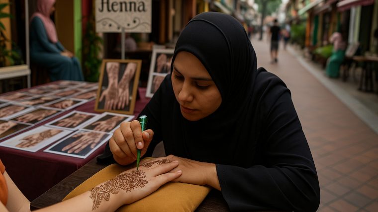 Where to Get Authentic Henna in Kampong Gelam