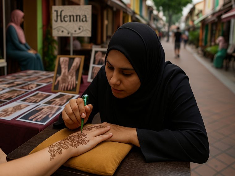 Where to Get Authentic Henna in Kampong Gelam