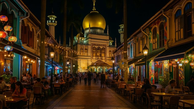 Kampong Gelam at Night: Light, Ambience & Photo Spots