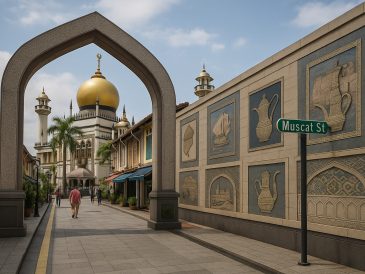 Uncovering the History of Muscat Street: Where Art Meets Diplomacy