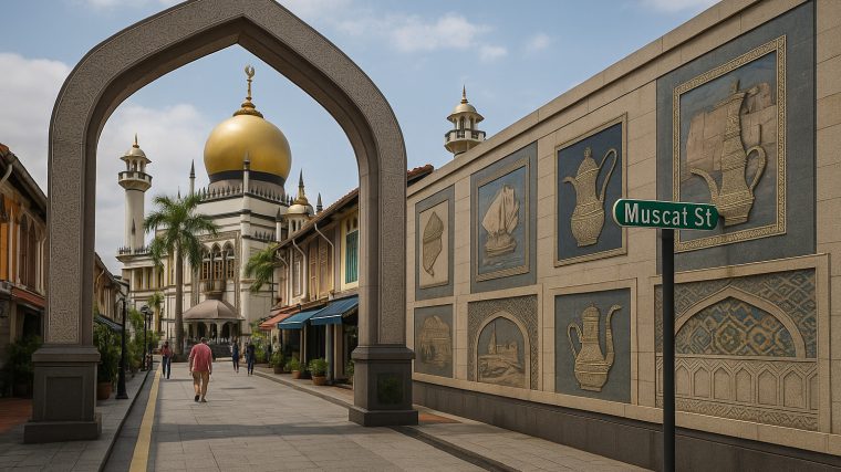 Uncovering the History of Muscat Street: Where Art Meets Diplomacy