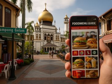 Where Global Fast Food Meets Local Flavor in Kampong Gelam