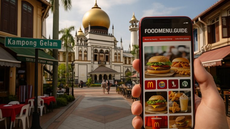 Where Global Fast Food Meets Local Flavor in Kampong Gelam