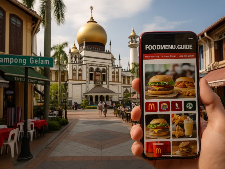 Where Global Fast Food Meets Local Flavor in Kampong Gelam