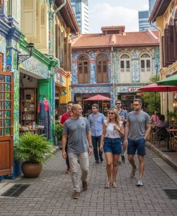 Walking Guide from Bugis MRT to Kampong Gelam